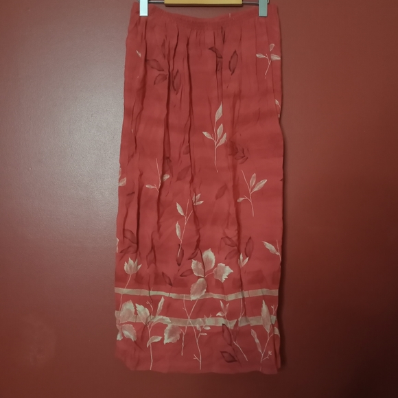 Alfred Dunner Faux Wrap Skirt Sz 8 - Picture 6 of 7